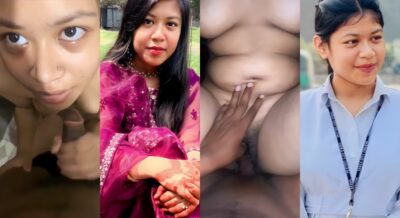 College GF Hard Fucking & Blowjob Porn