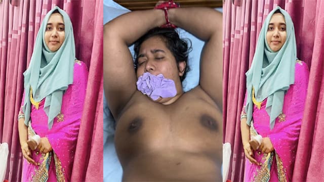 Hijabi Wife Hand Tied – Painful Fucking Video
