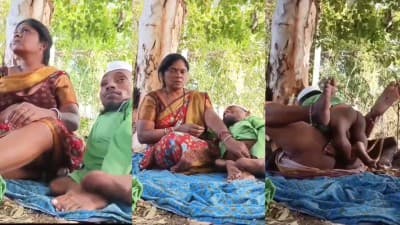 Madurai Village Aunty Fucking Hot boobs