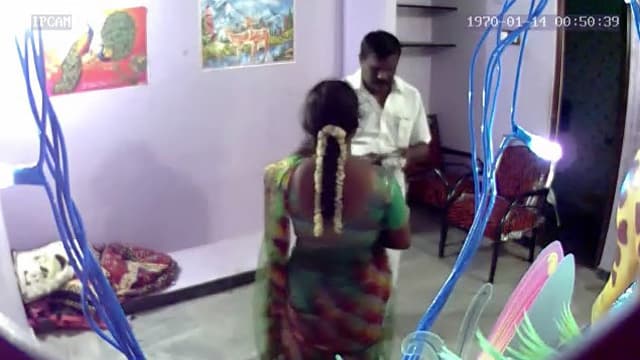 Politician Fucking multiple Tamil girls caught in ipcam