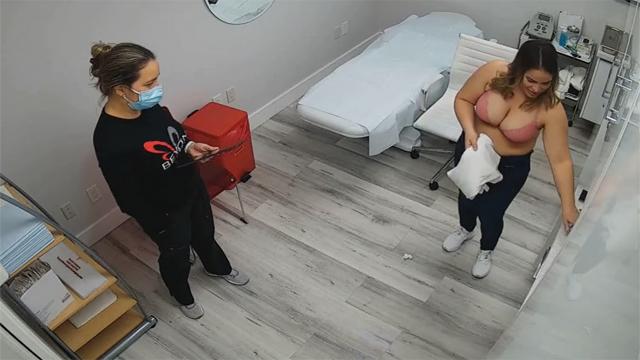 Examination Clinic Captured Multiple Girls Nude Boobs
