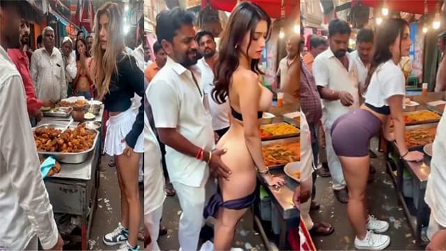 NRI Babe Fast Time Indian Public Place Nude Showing – Ai Video
